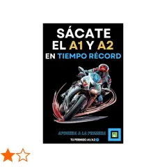 Conduce tu primera moto A1/A2. Obtén tu carnet rápido y aprueba a la primera. ¡La libertad te espera!